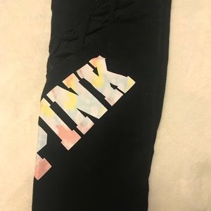 Pink yoga pants